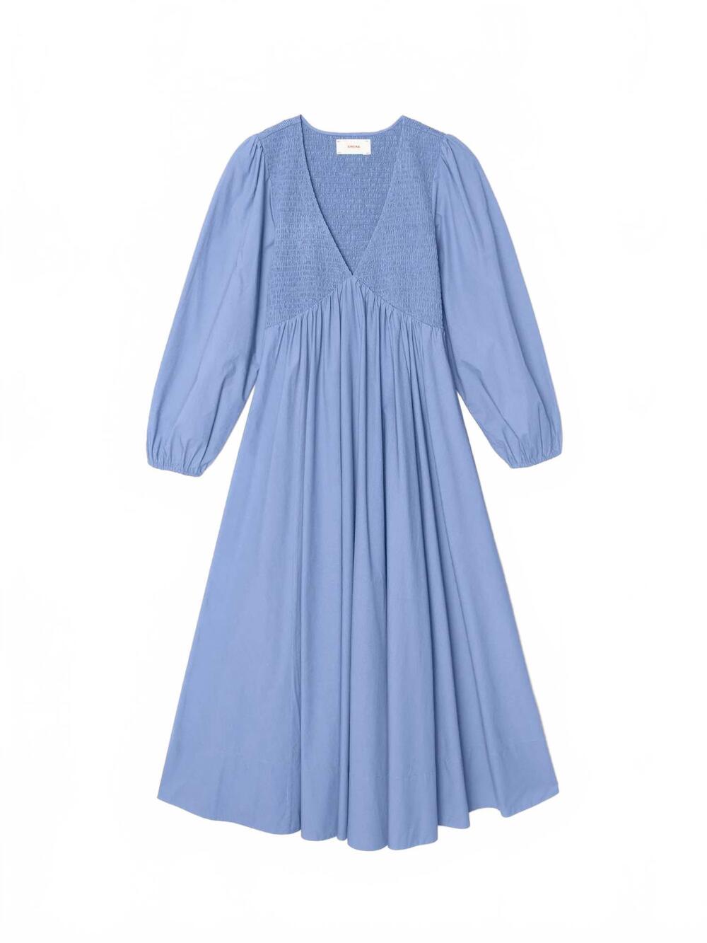 NEW XIRENA women's luella dress in cadet blue